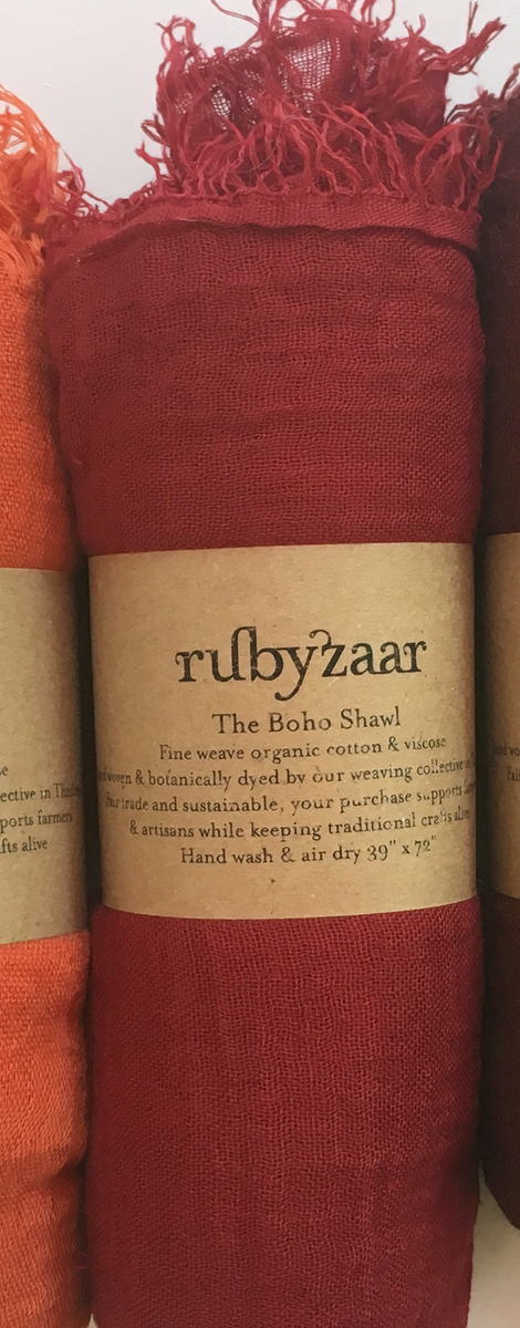 rubyzaar boho shawl