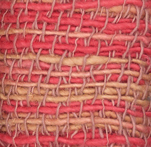 ORGANIC COTTON SCARF - CORAL SAND