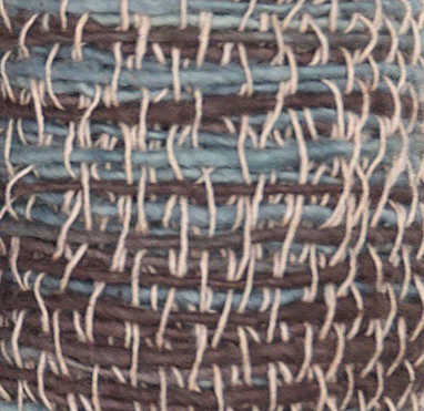 ORGANIC COTTON SCARF - CHOCOLATE SKY